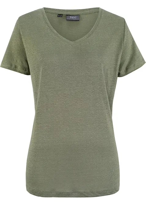 Linnetopp med ledigt snitt, bonprix