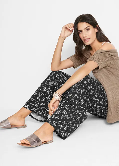 Palazzobyxa av viskosmix, bonprix