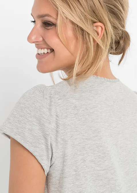 Amningsnattlinne med ekologisk bomull, bonprix