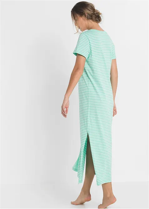 Långt nattlinne av ren bomull, bonprix