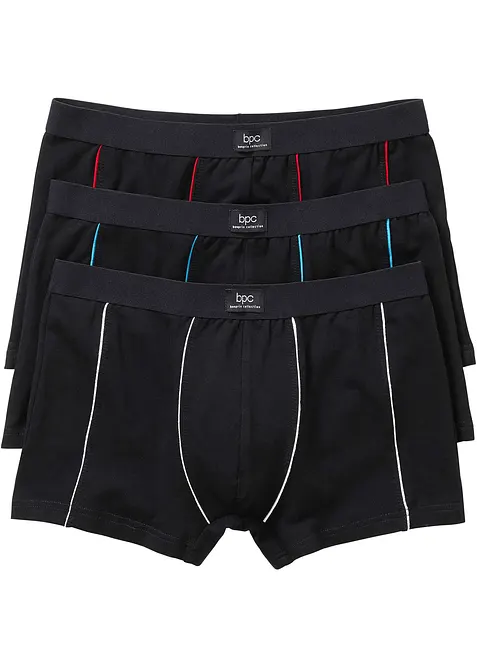 Boxershorts med bomull (3-pack), bonprix