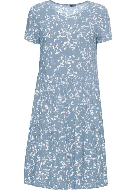 Miniklänning i följsam viskos, bonprix