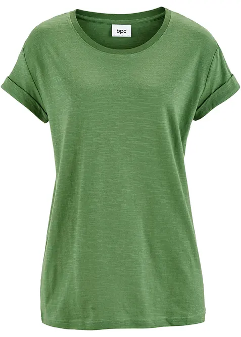 Kortärmad topp i fyrkantig modell, bonprix