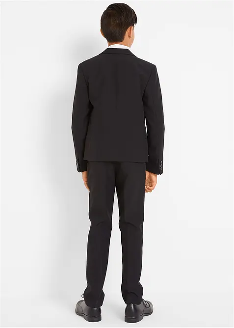 Kostym + skjorta + slips (4 delar), bonprix