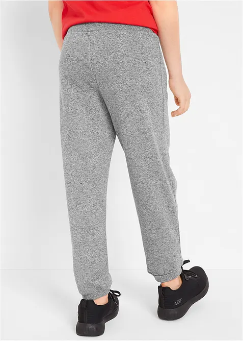 Joggingbyxa med bomull för barn (2-pack), bonprix