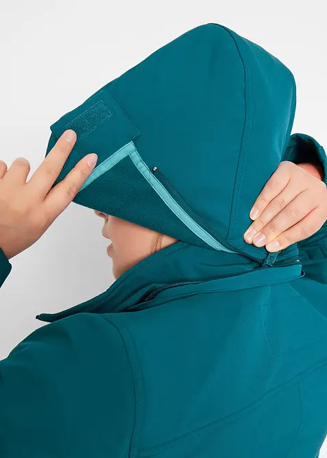 Vattenavvisande softshellkappa, bonprix