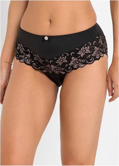 Maxitrosa med skir spets, bonprix