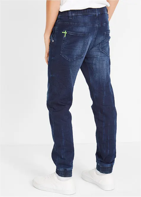 Regular Fit trikåjeans för barn, Tapered, bonprix