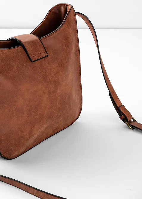 Axelremsväska med dekorativt spänne, bonprix