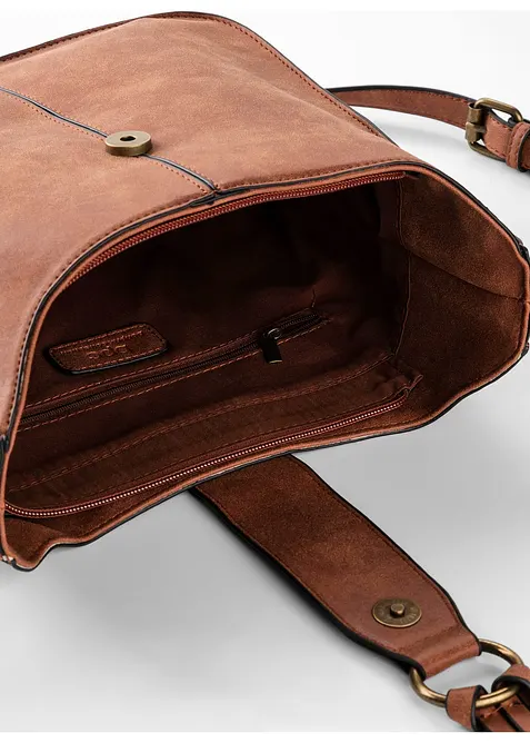 Axelremsväska med dekorativt spänne, bonprix