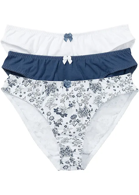 Bomullstrosa (3-pack), bonprix