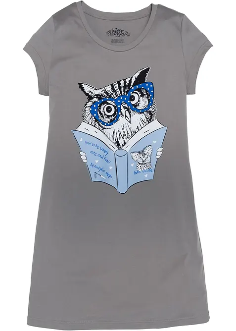 Kort nattlinne av ekologisk bomull, bonprix