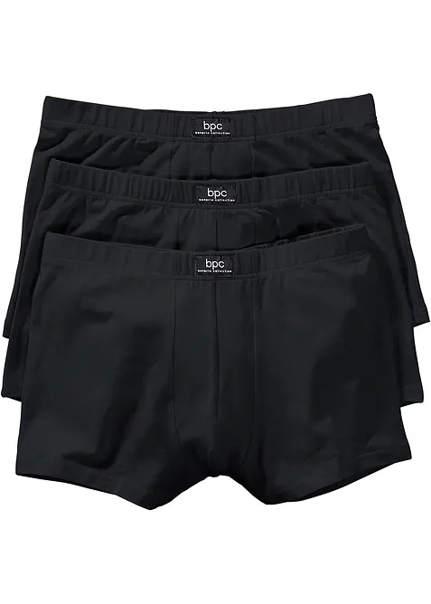 Boxershorts med bomull (3-pack), bonprix