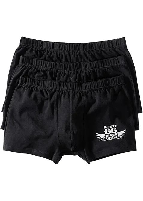 Boxershorts med bomull (3-pack), bonprix