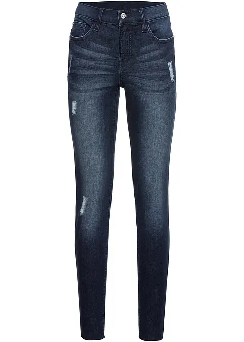 Skinny Jeans Mid Waist, kroppade, bonprix