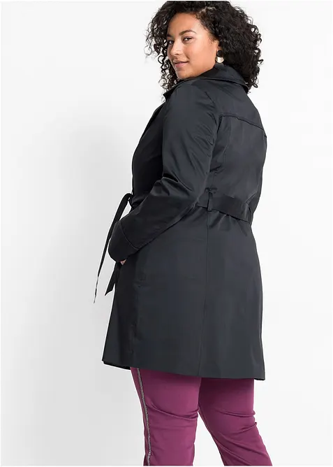 Trenchcoat av bomull, bonprix