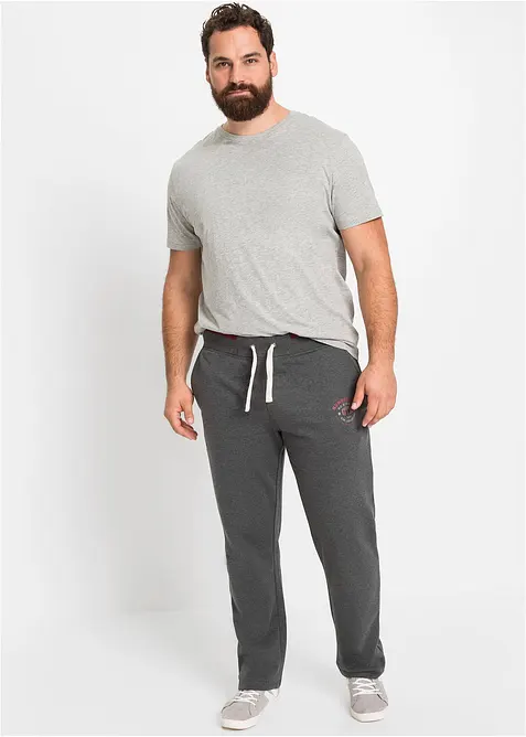 Joggingbyxa med sportiga detaljer, bonprix