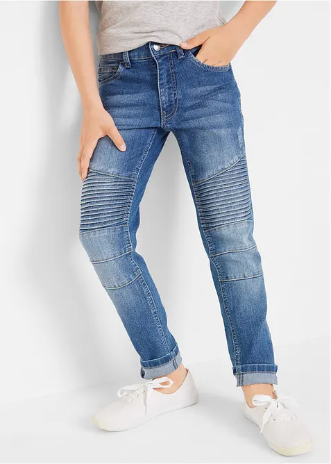 Skinny Fit Stretch Jeans för barn, Straight, bonprix