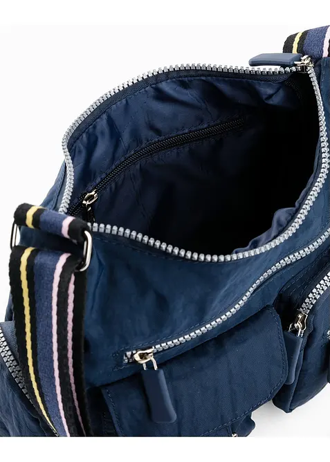 Axelremsväska med ytterfack, bonprix