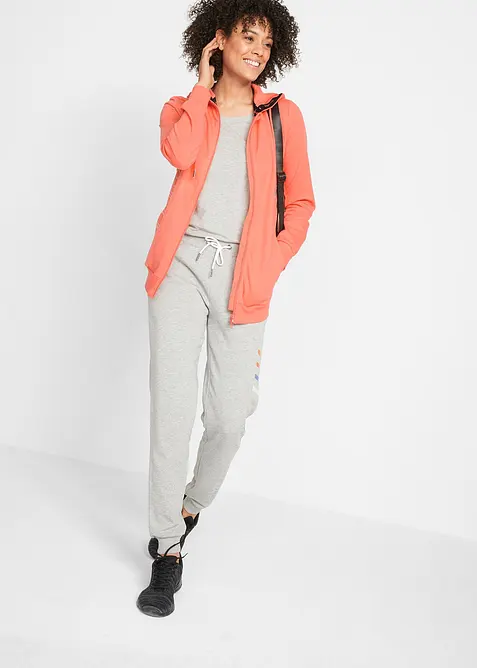 Munkjacka med luva, bonprix