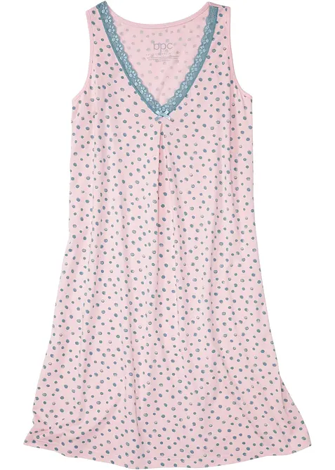 Kort nattlinne av mjuk viskosmix, bonprix