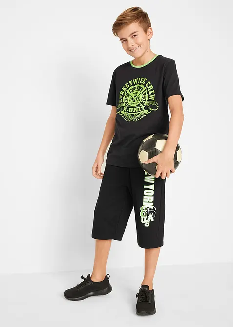 Sweatshorts av ren bomull, bonprix