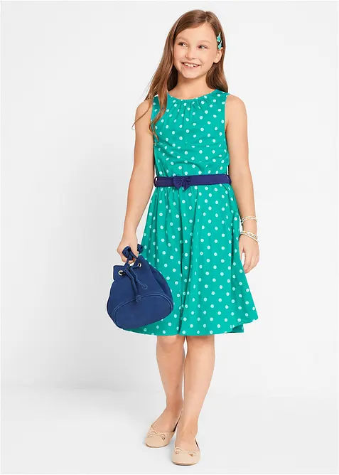 Jerseykl&auml;nning f&ouml;r barn i ekologisk bomull, bonprix