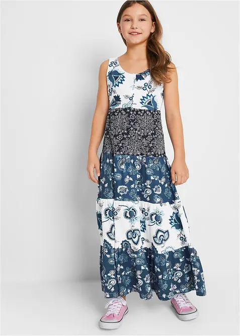 Maxikl&auml;nning i jersey av  ekologisk bomull, bonprix