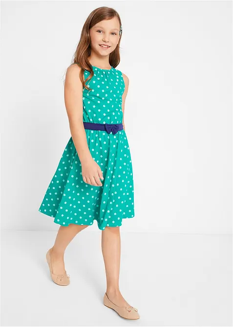 Jerseykl&auml;nning f&ouml;r barn i ekologisk bomull, bonprix