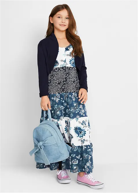 Maxikl&auml;nning i jersey av  ekologisk bomull, bonprix