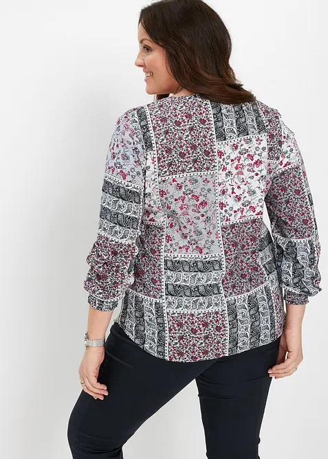 M&ouml;nstrad blus, bonprix