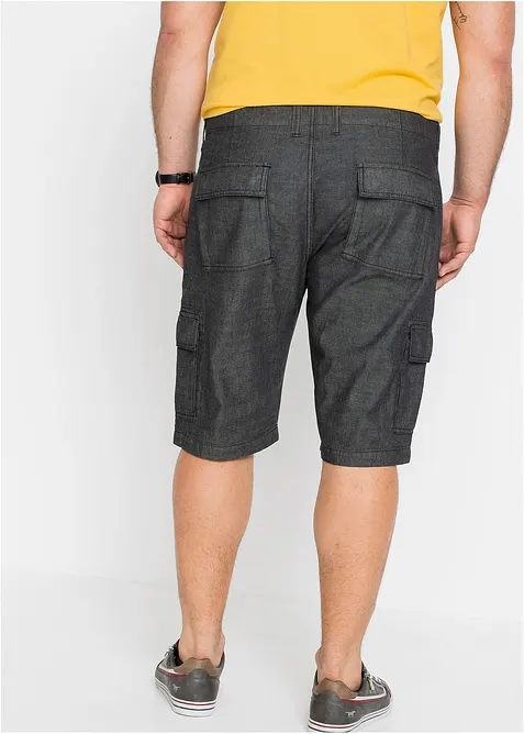 Cargoshorts av ren bomull, Loose Fit, bonprix