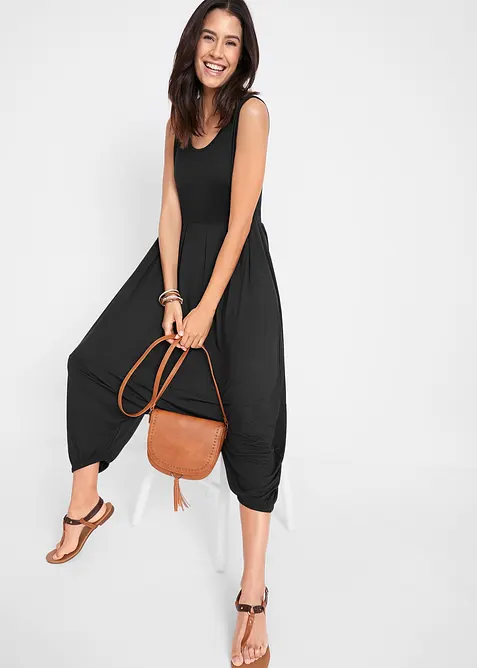 Jumpsuit med haremsben, av viskosmix, bonprix