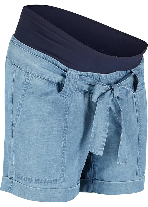 Mammashorts i lyocellblandning med jeanslook, bonprix