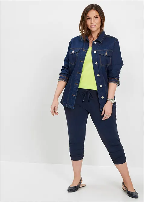 Jerseybyxa i bomullsmix, bonprix