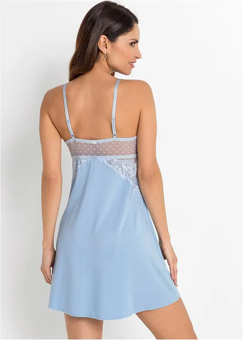 Neglig&eacute; med viskos, bonprix