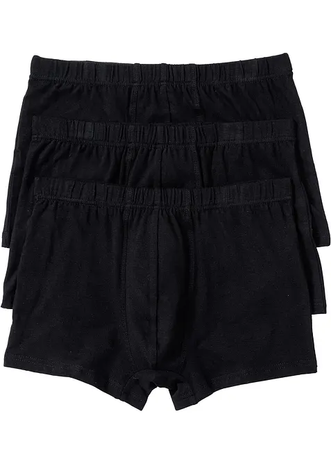 Boxershorts med bomull (3-pack) tajta, bonprix