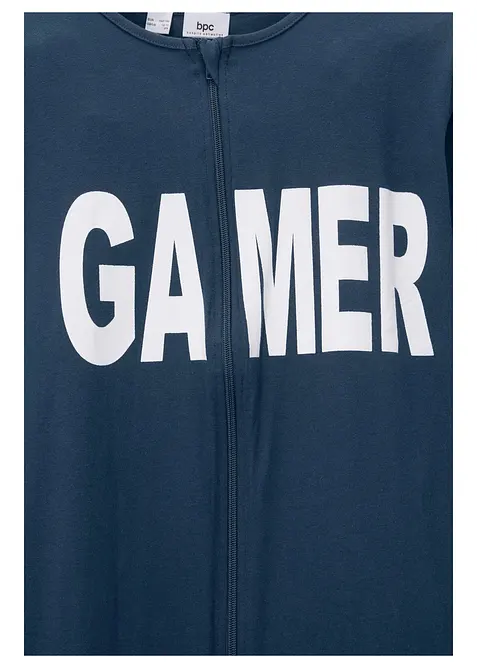 Pyjamas av ekologisk bomull, bonprix