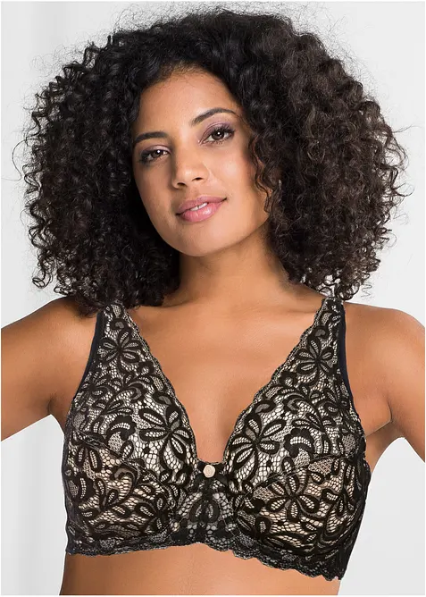 BH med bygel och fin spets, bonprix
