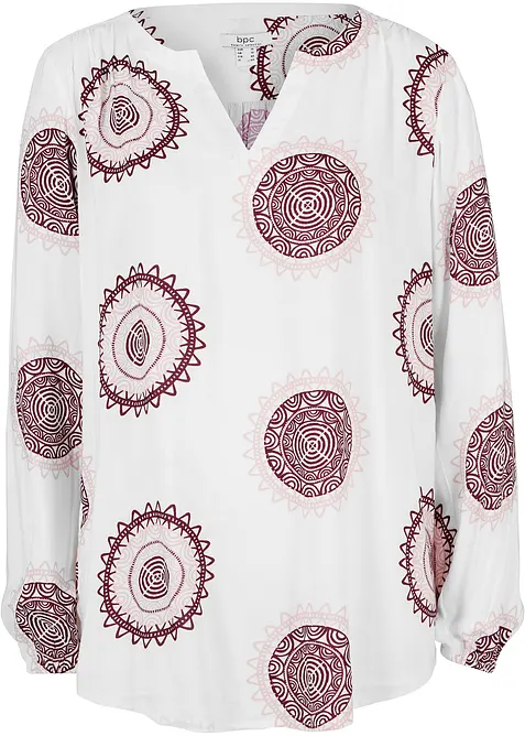 Blustunika i mjuk viskos, bonprix