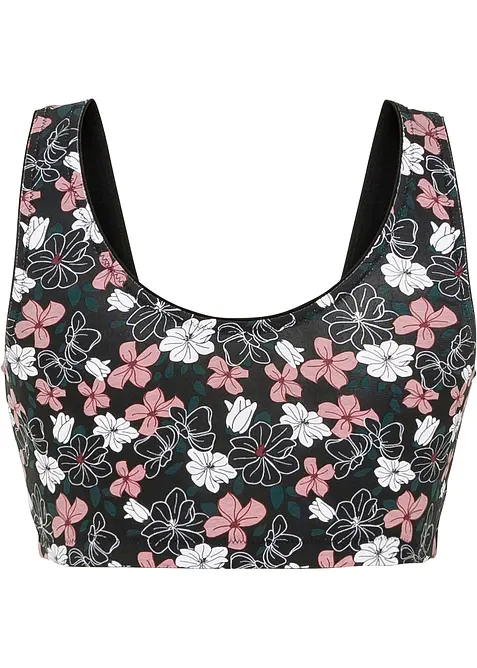 Framknäppt BH utan bygel  med bomull (2-pack), bonprix