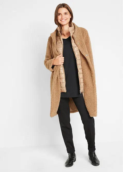 Lång topp i ren bomull, bonprix