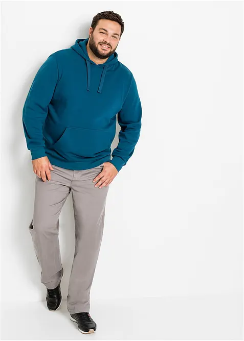 Sweatshirt med huva, bonprix