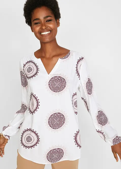 Blustunika i mjuk viskos, bonprix