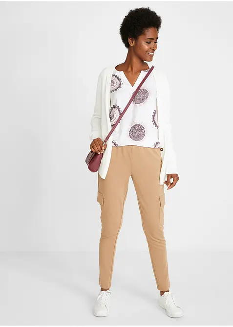 Blustunika i mjuk viskos, bonprix