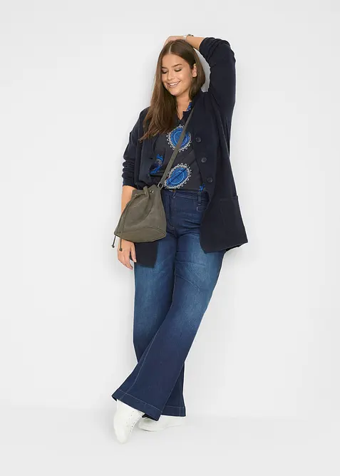 Blustunika i mjuk viskos, bonprix