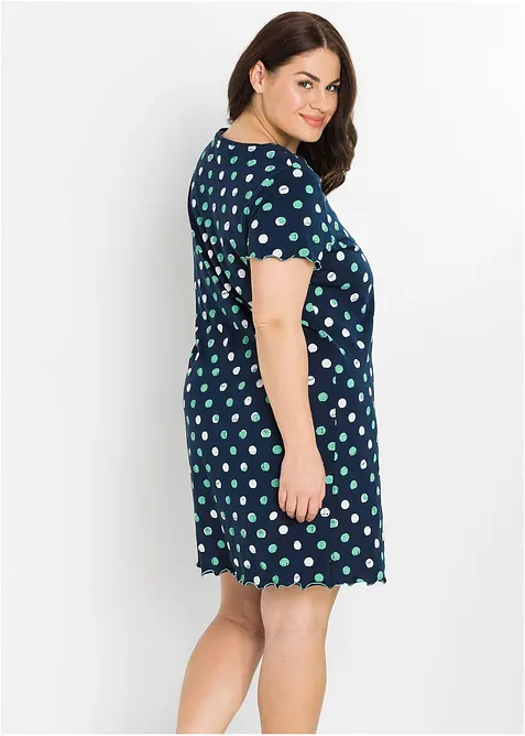 Kort nattlinne av ekologisk bomull, bonprix