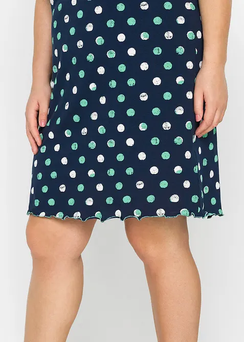 Kort nattlinne av ekologisk bomull, bonprix