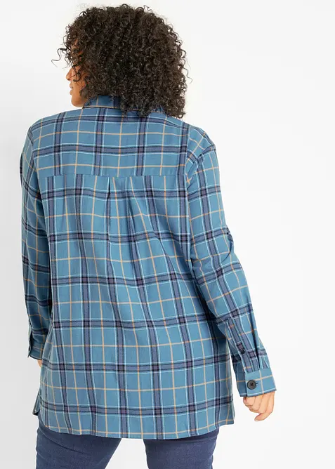 Flanellskjorta, extra värmande, bonprix