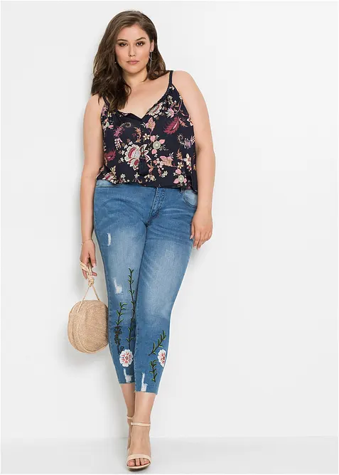 M&ouml;nstrad trik&aring;topp, bonprix